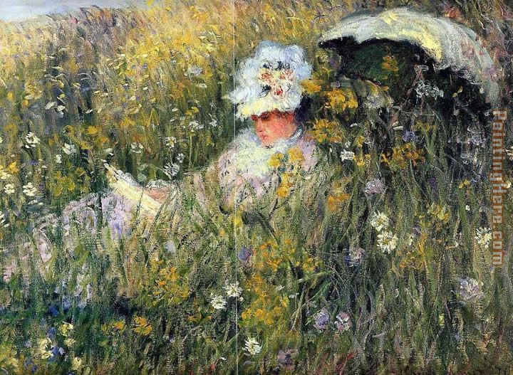 Claude Monet In the Meadow